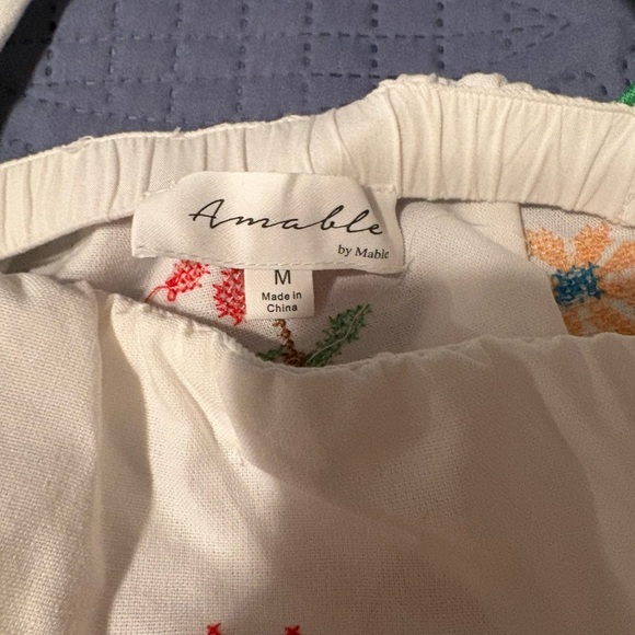 Floral Embroidered Two-Piece Set - Picture 2 of 3